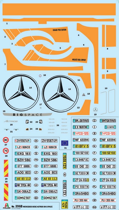 1:24 MB Actros MP4 Big Space