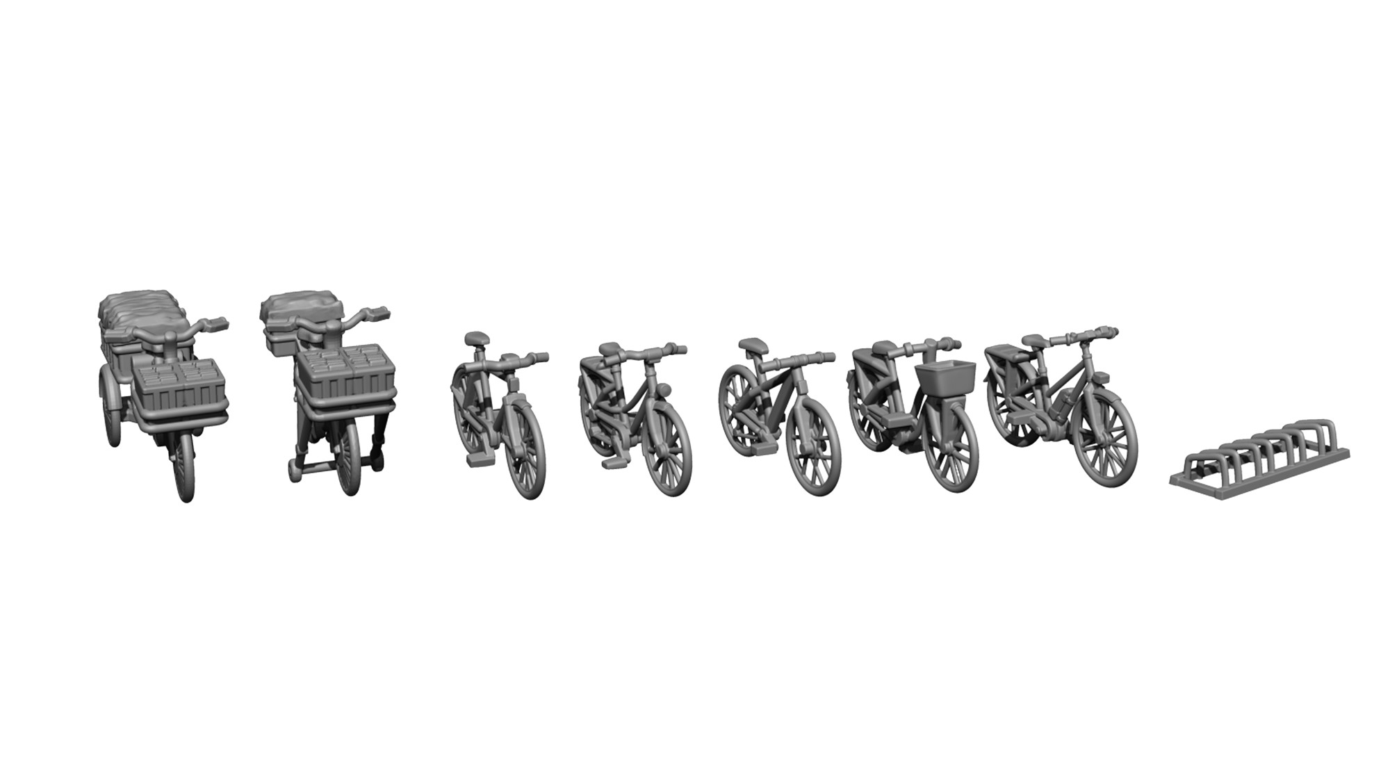 3D-Kit, Fahrräder