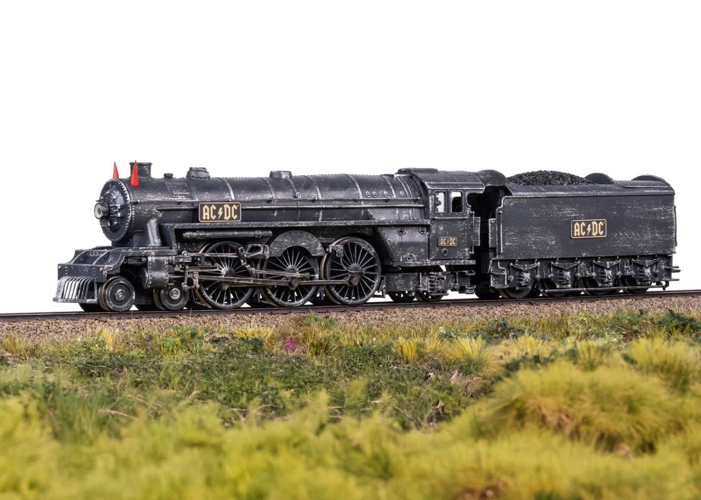 Schlepptender-Dampflokomotive Black Ice
