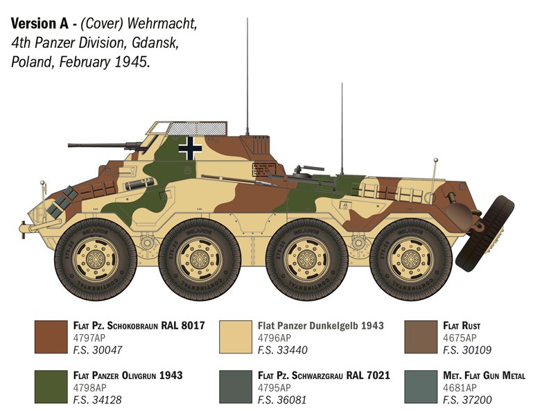 1:35 Dt. Sd.Kfz.234/1 (2cm)