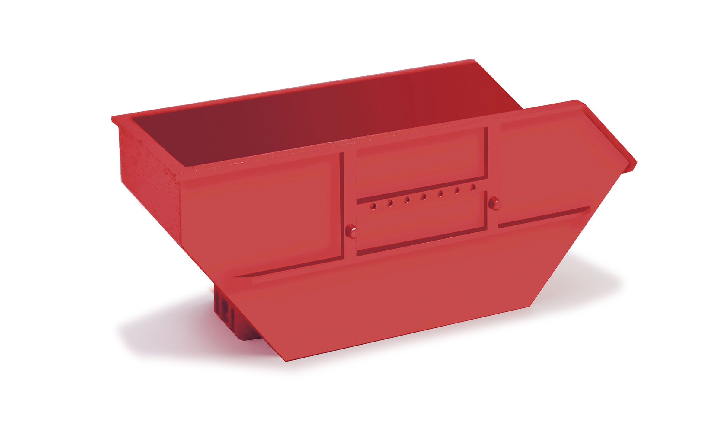 Absetzmulde klein (2 Stück), rot