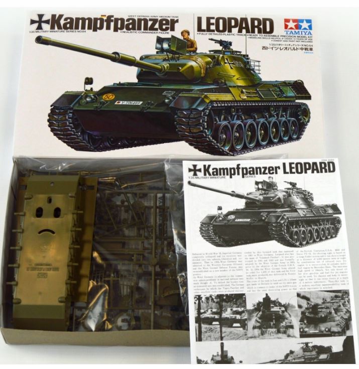 1:35 Bundeswehr KPz Leopard 1, 1 Figur