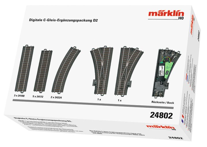 Digitale C-Gleis Ergänsungspackung, D2