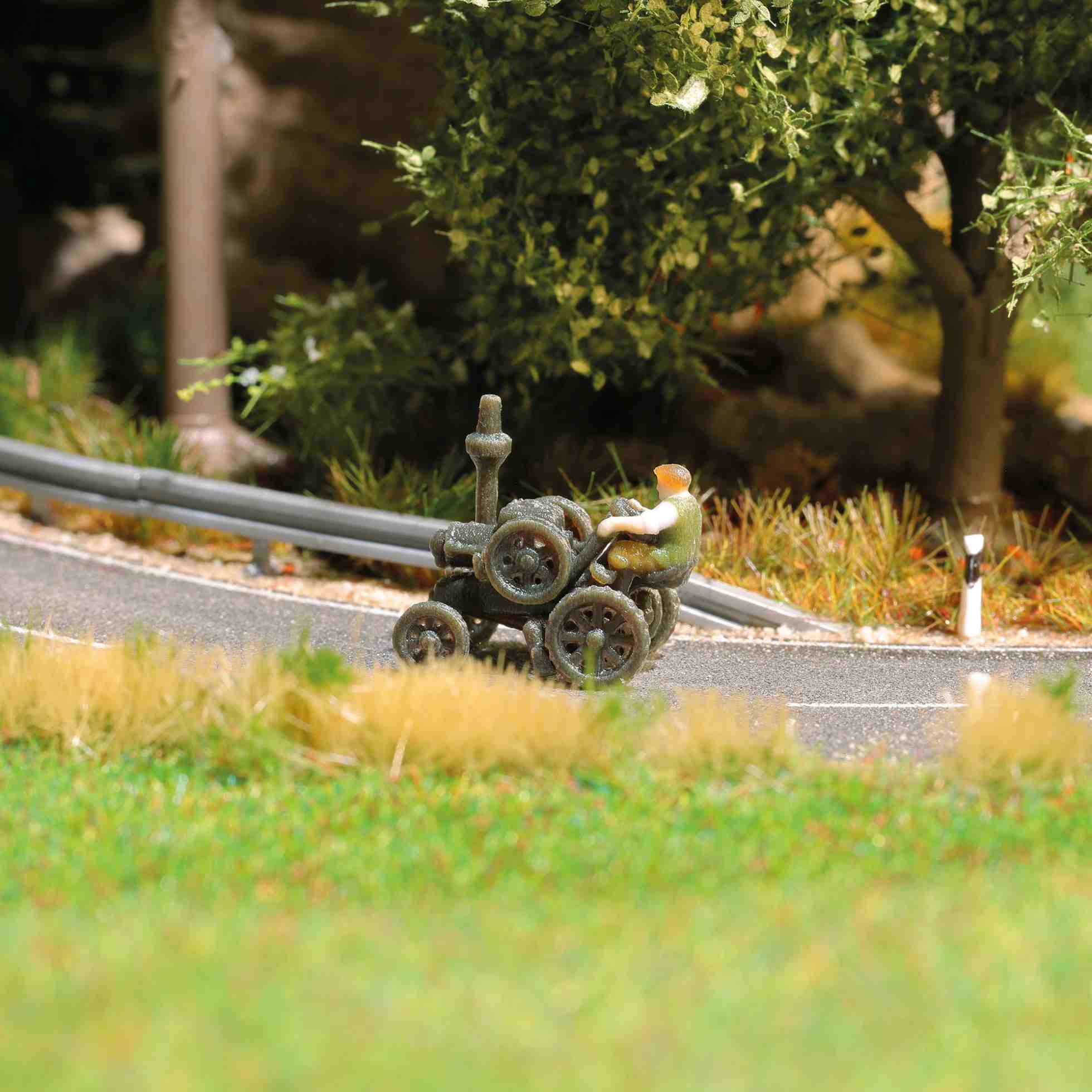 Traktor Lanz mit Bauer