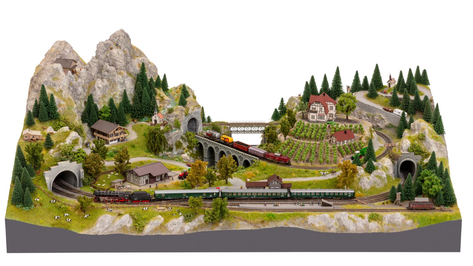 N-Easy-Track Trassenbausatz Mittelberg