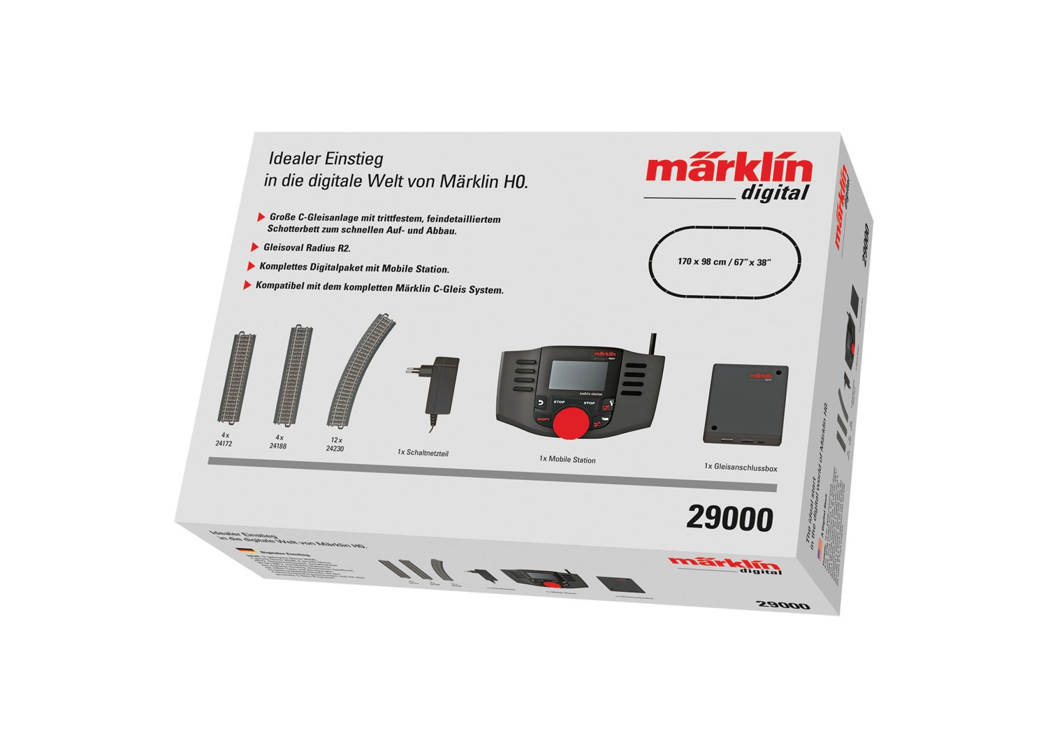 Digital-Startpackung MS2 ohne Zug