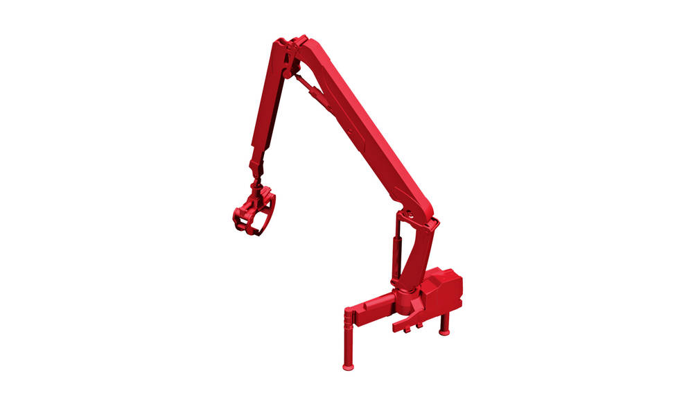 Hiab X-HIPRO 232 E-3 für Holztransporter