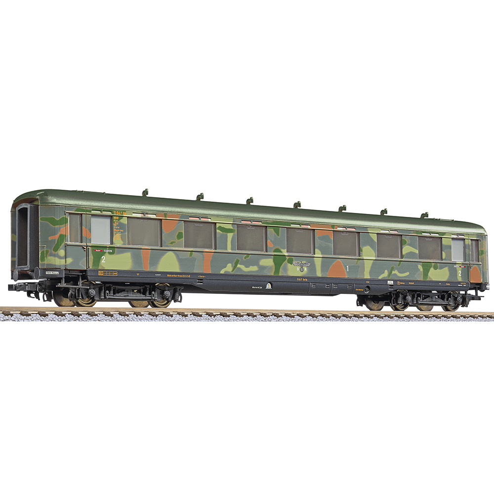 4-tlg. Set  BR 42 mit Truppentransport