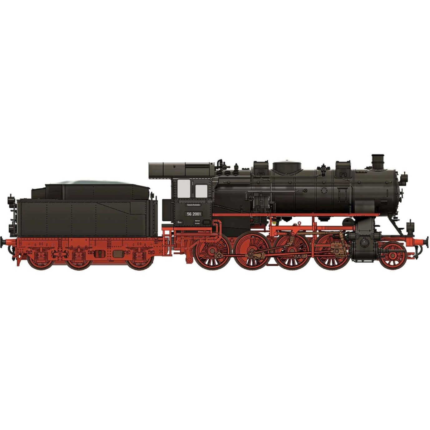 Dampflok BR 56 2001 Preußische G8.3, Ep.