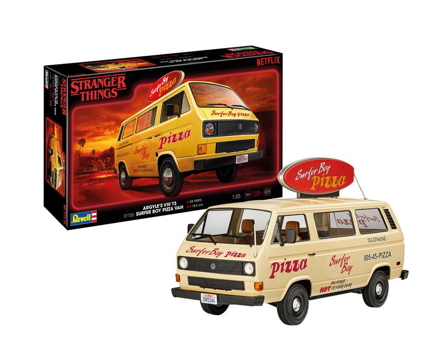 1:25-Stranger Things, VW T3 Bus, Surfer