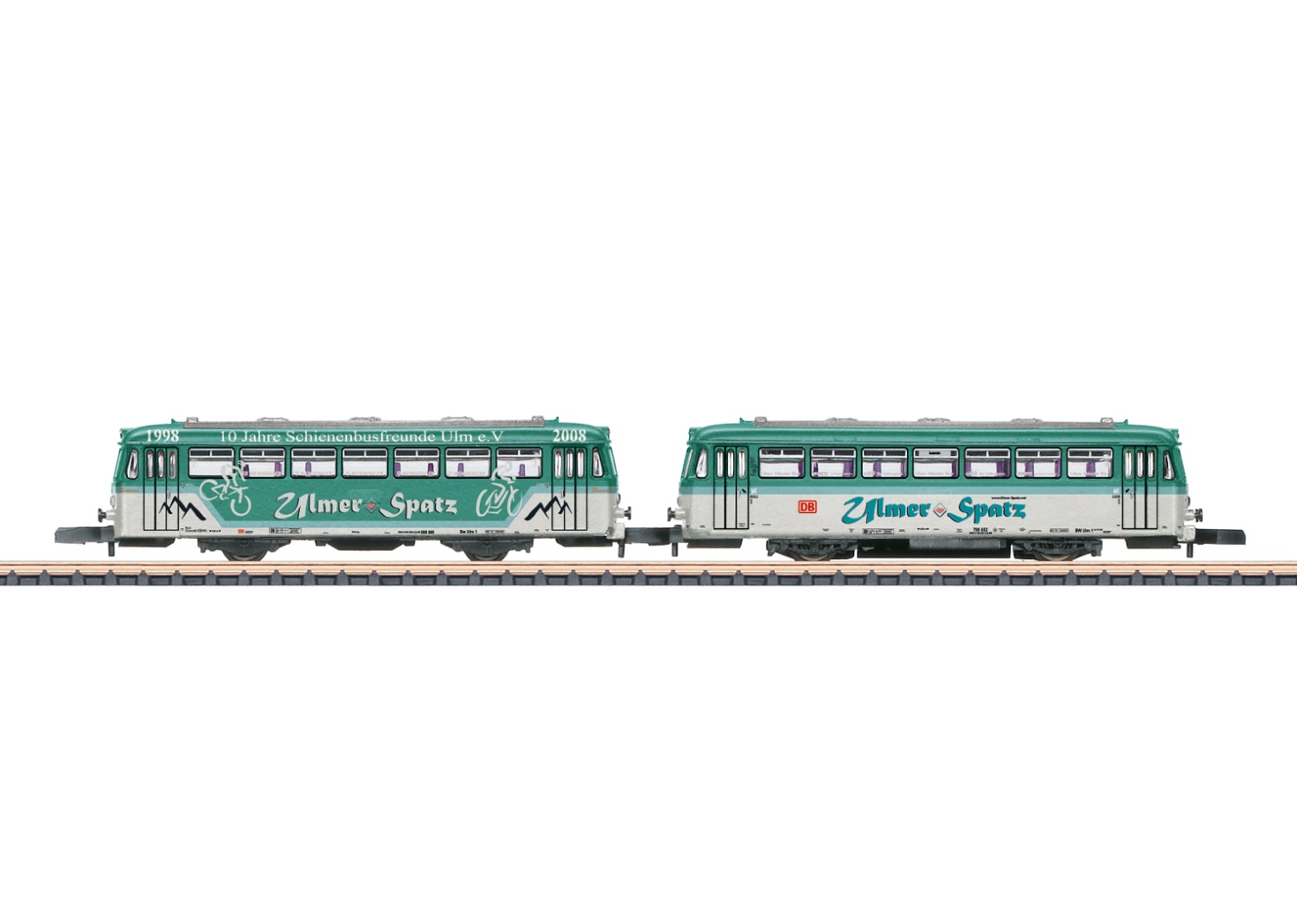 Schienenbus m.Steuerw.DB Regi