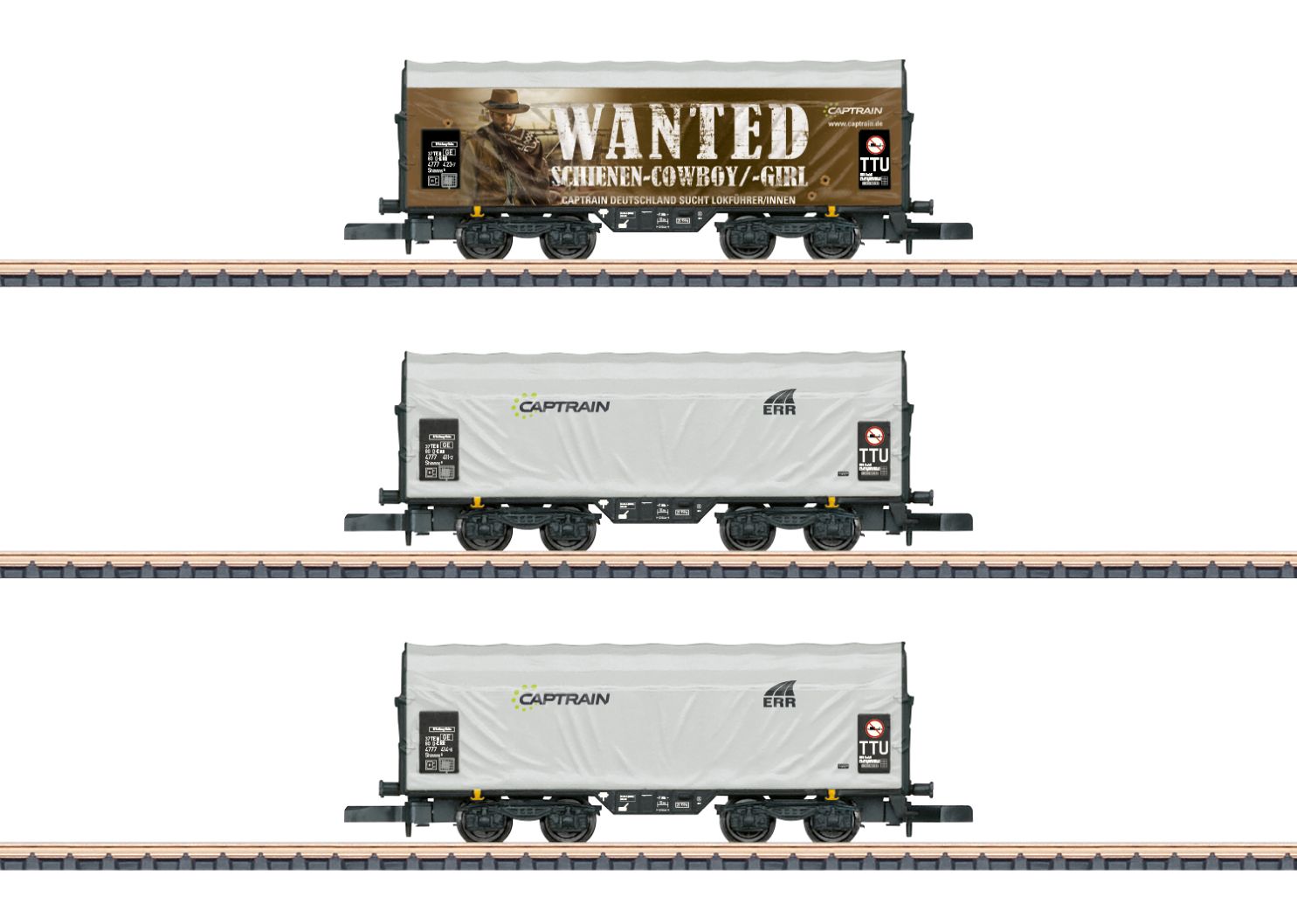 Wagenset Shimms Captrain