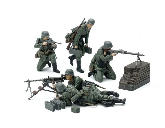 1:35 Fig.-Set Dt. MG Truppen (5) WW2