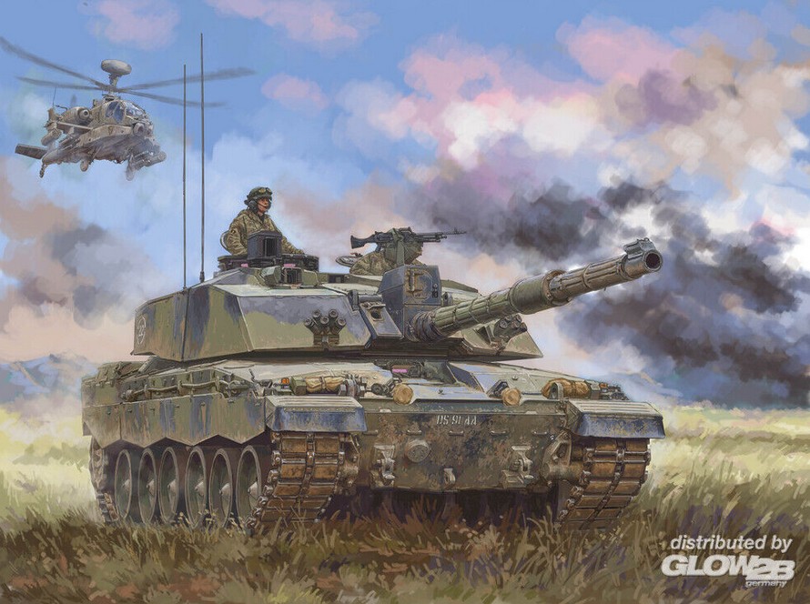 1:48-British Challenger II MBT