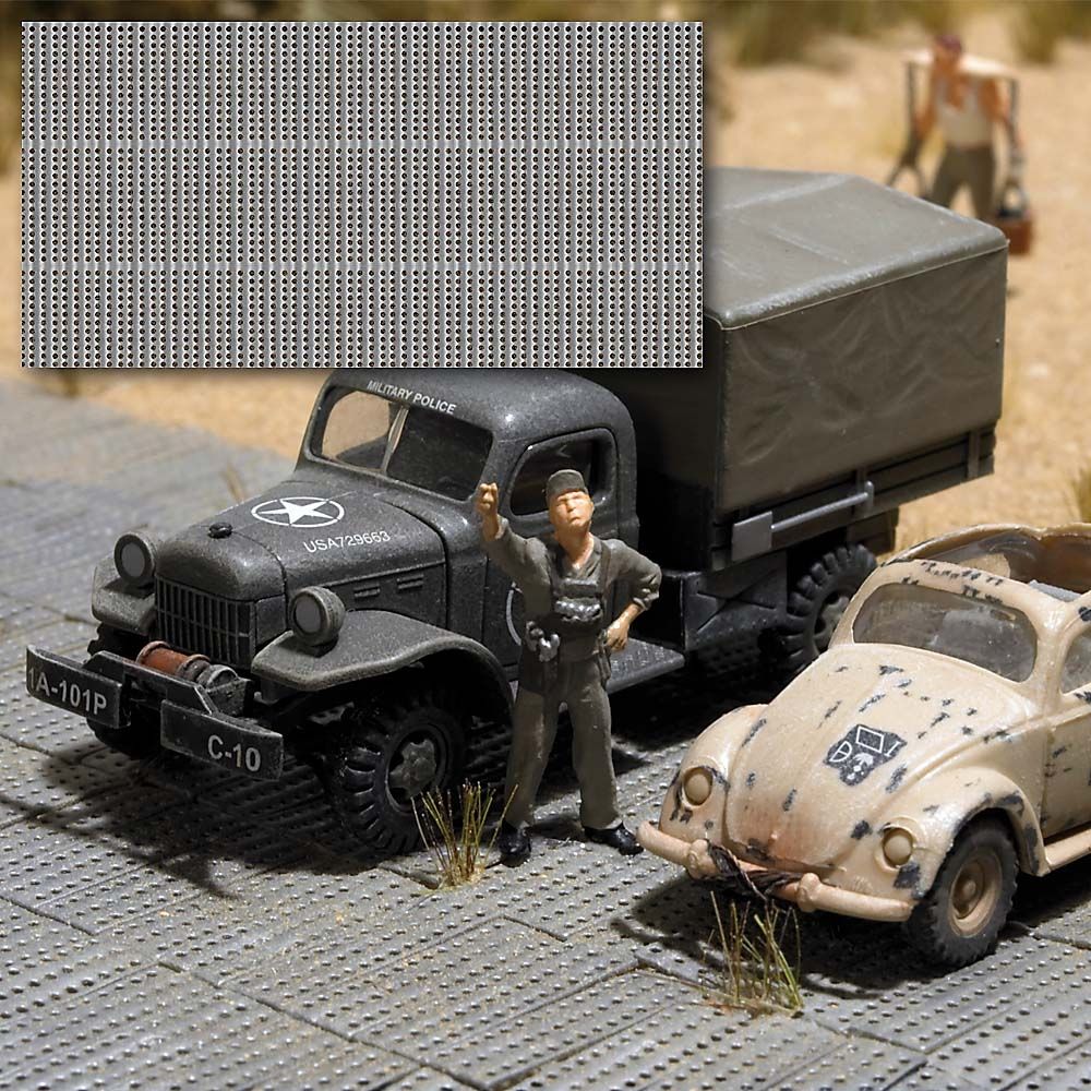 H0-2 Dekoplatten Sandbleche