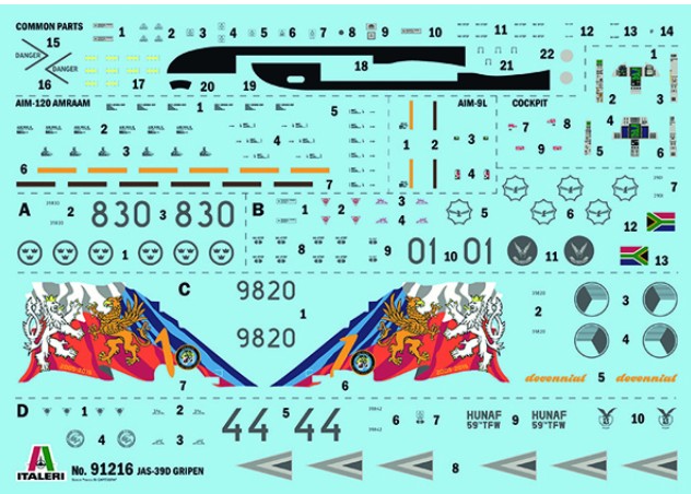 1:72 JAS-39D Gripen Doppelsitzer