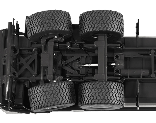 1:32-Krampe Big Body 650, Hinterkipper