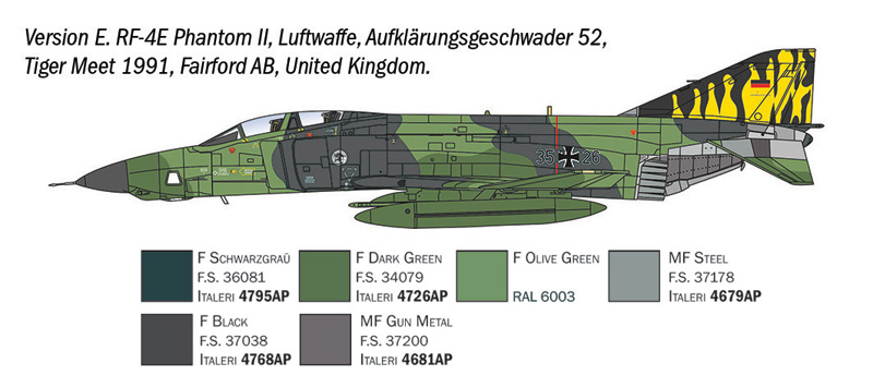 1:72 RF-4 C/E Phantom II