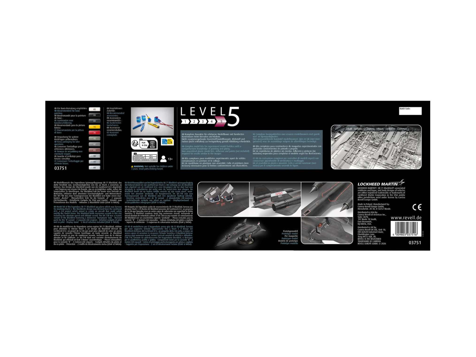 1:48-Lockheed SR-71B Blackbird