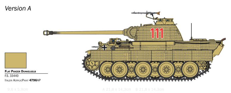 1:56 Sd.Kfz. 171 Panther Ausführung A