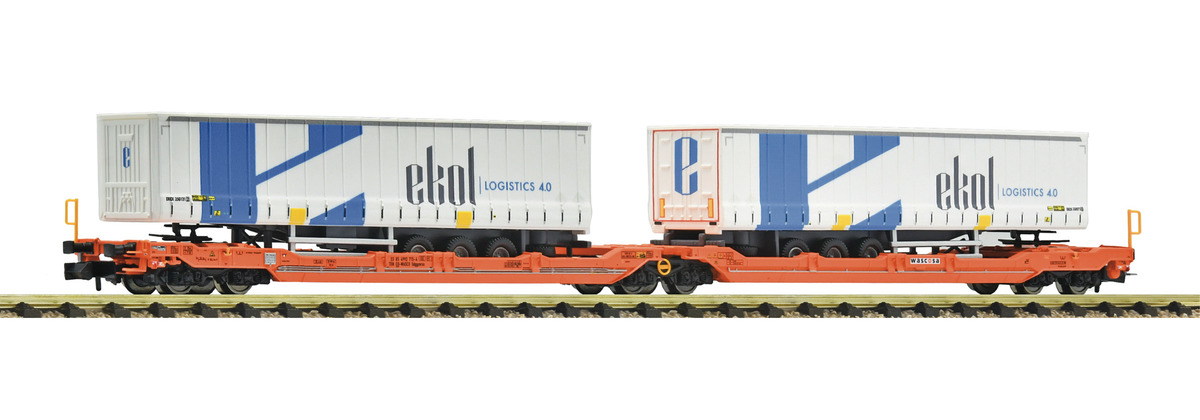Doppeltaschenwagen T3000e Wascosa+Ekol