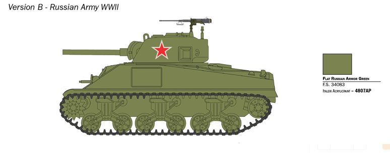 1:56 US M4 Sherman (75 mm)