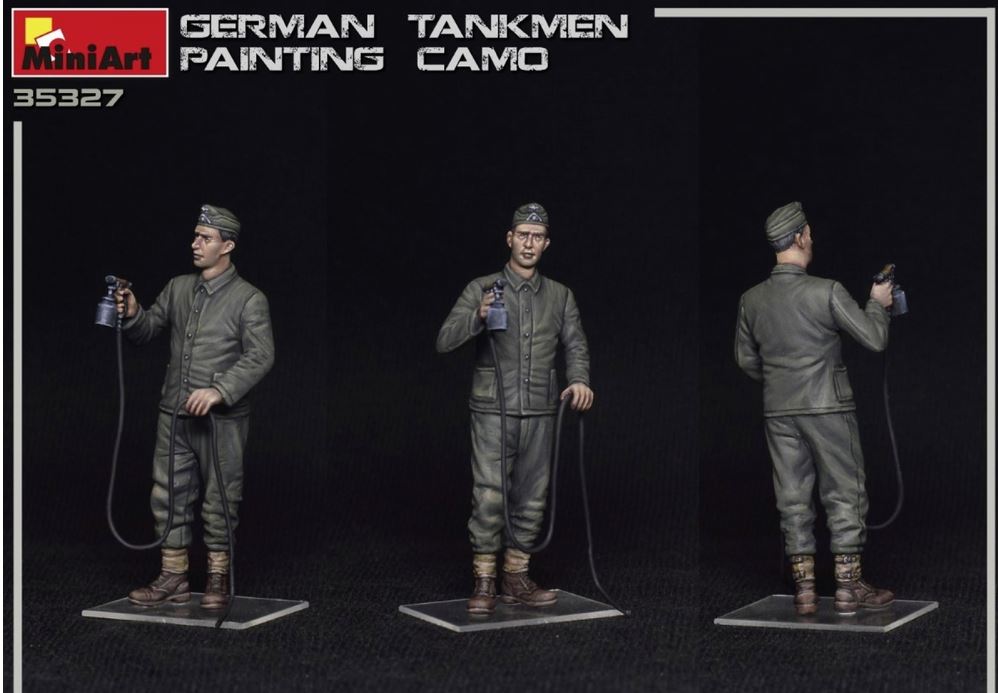 1:35 Figuren Deutscher Panzer-Besatzung