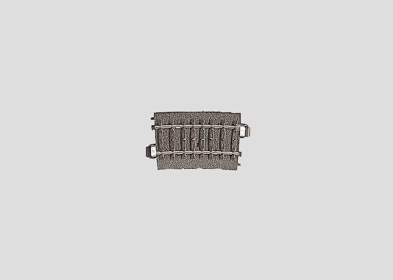 Gebogenes Gleis, R2 = 437,5 mm / 7,5°
