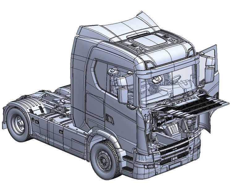 1:24 Scania S770 4x2 Normal R