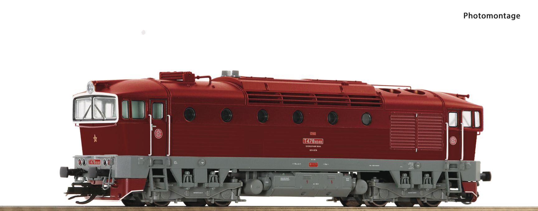 DC-Sound-Diesellokomotive T 478 3153 CSD