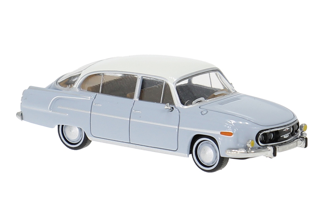 Tatra 603-2, hellgrau/weiss, 1963