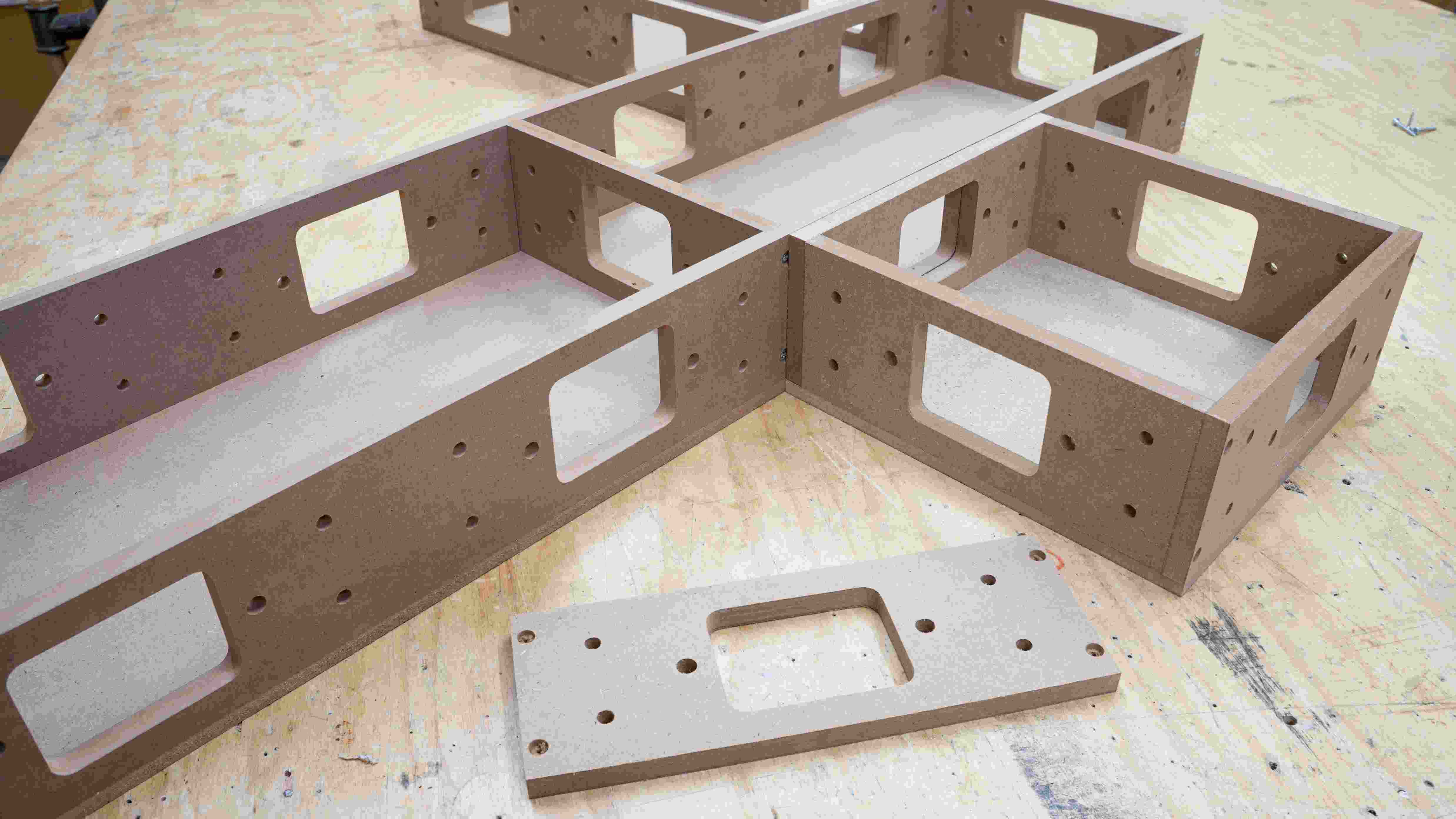 easy TRACK Unterbau-Modul, 100x25x10cm