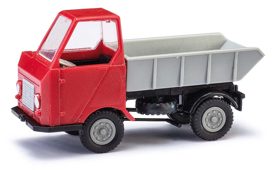 H0-Multicar M22 Muldenkipper rot/grau