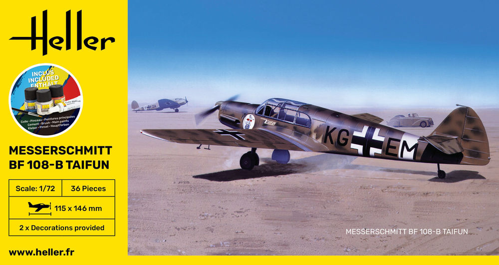 STARTER KIT Messerschmitt Bf Taifun