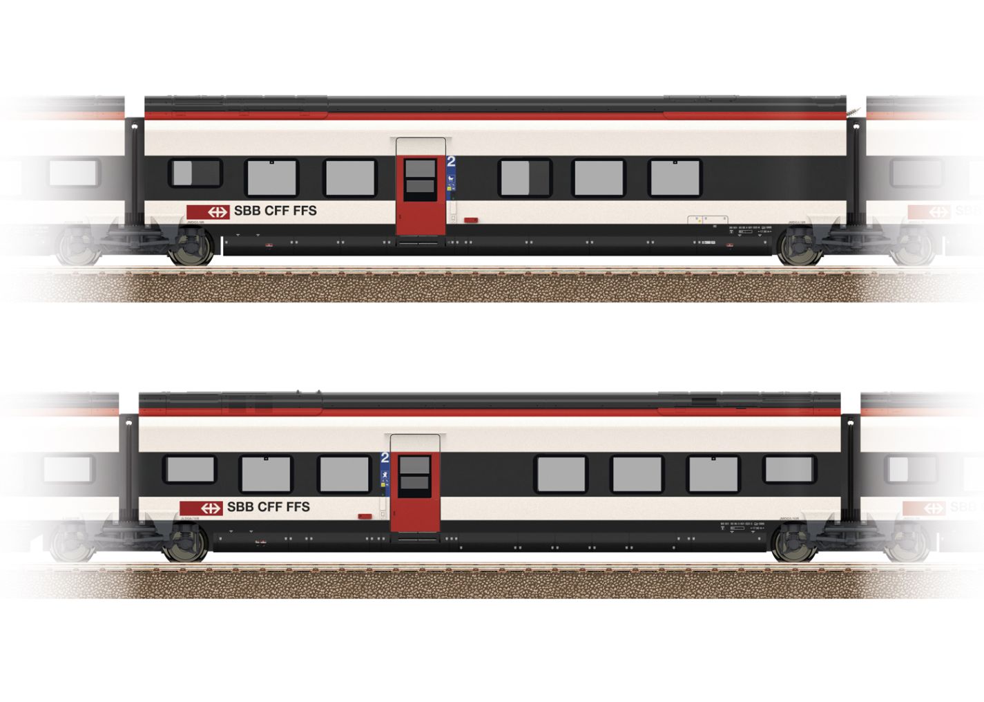 Ergänzungsset 2 zum Giruno, SBB, Ep.VI