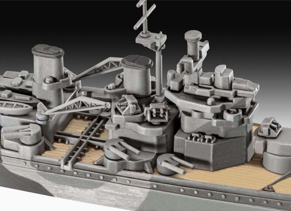 1:1200-Battleship HMS Duke of York