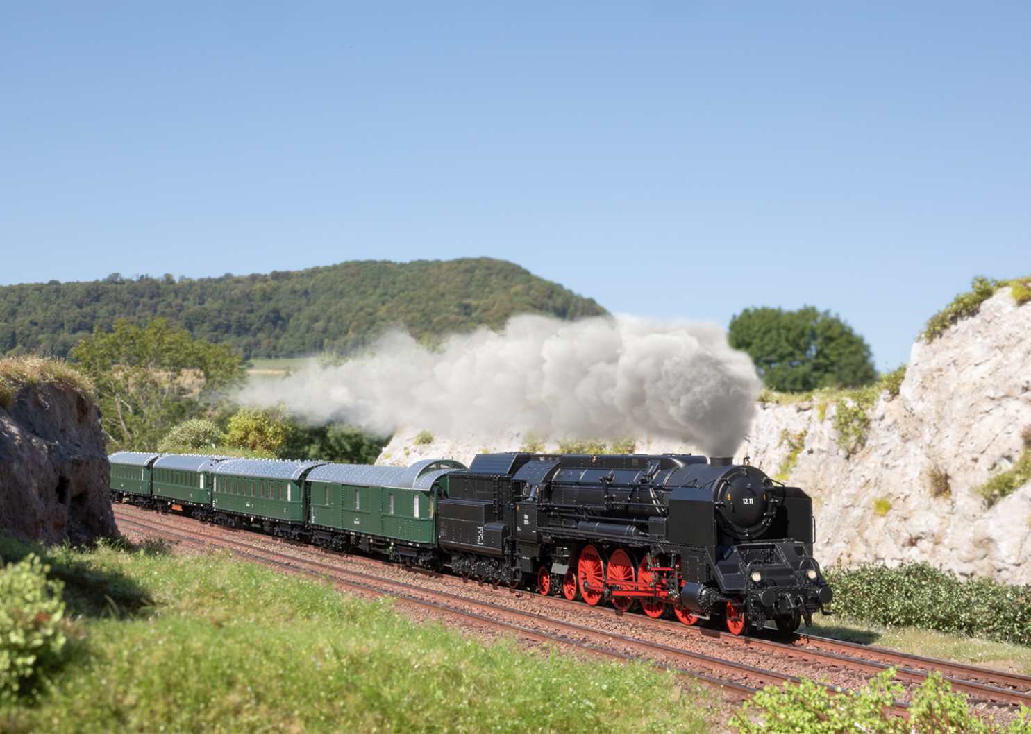 Dampflok Reihe 12.11 ÖBB