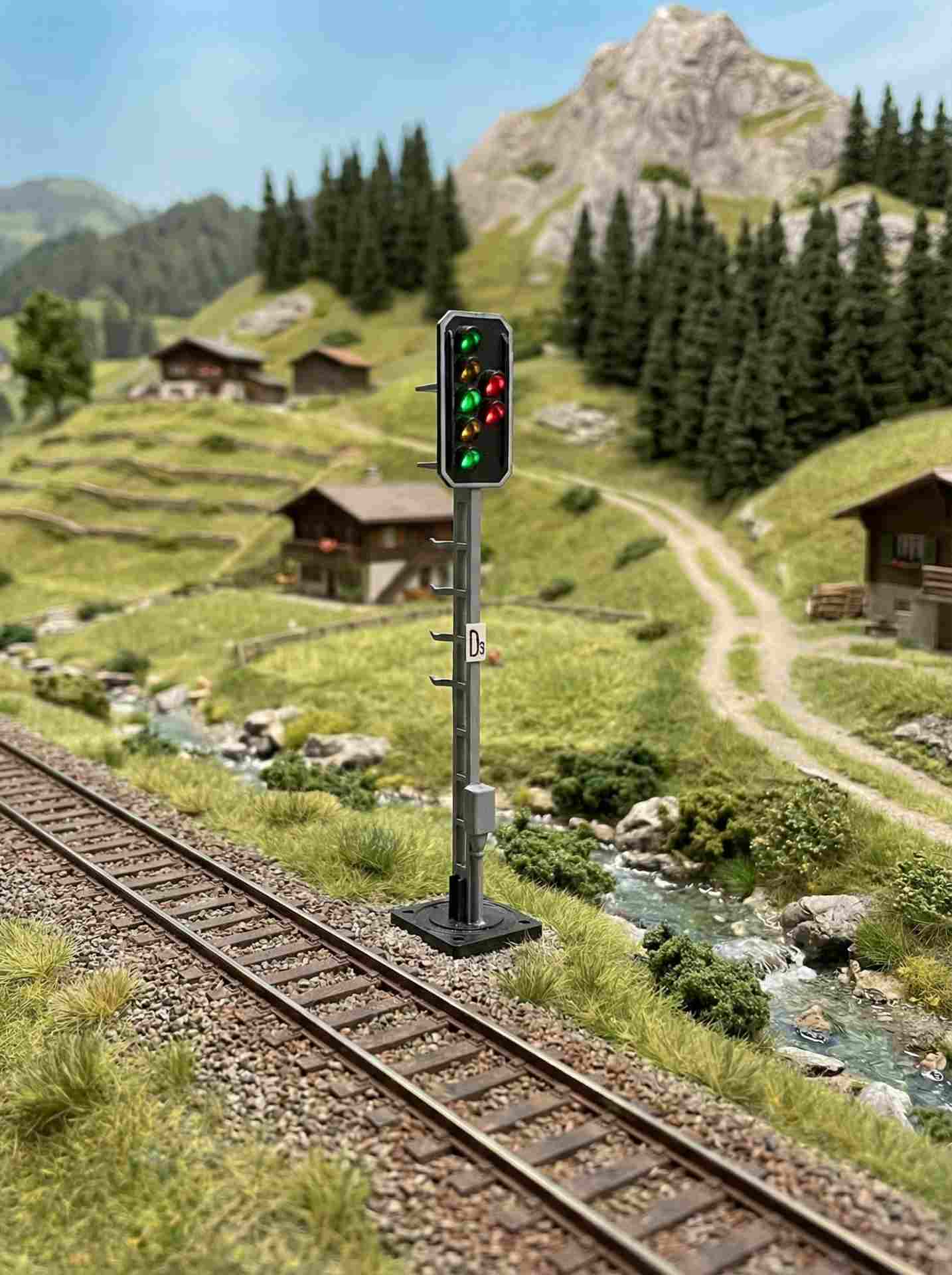 H0-Licht-Ausfahrsignal SBB/RhB, Typ L