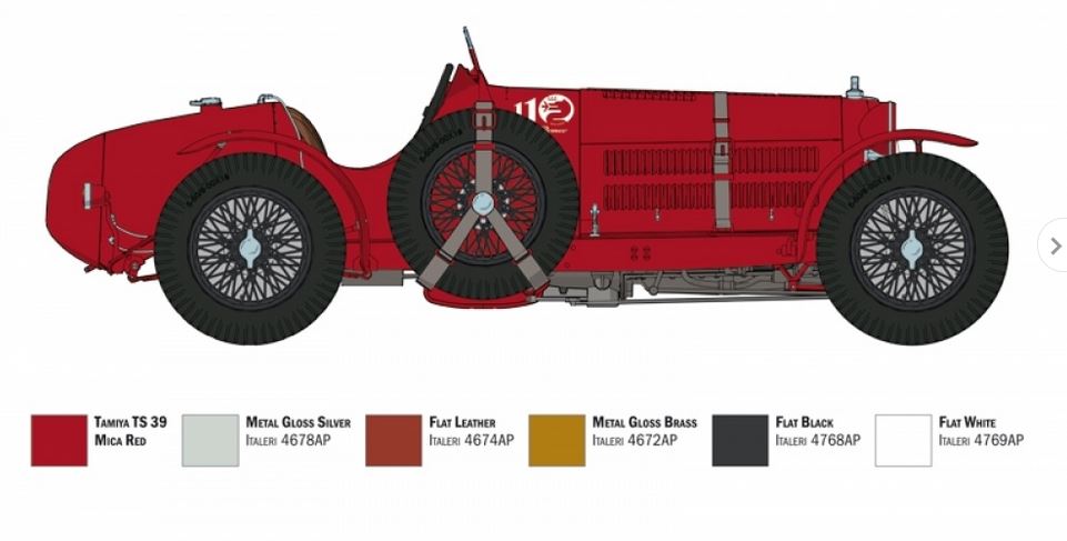 1:12 Alfa Romeo 8C/2300 1931-33