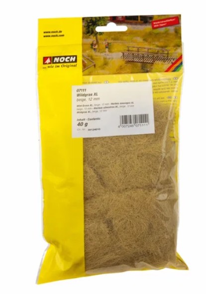 Wildgras XL beige 12 mm, 40 g