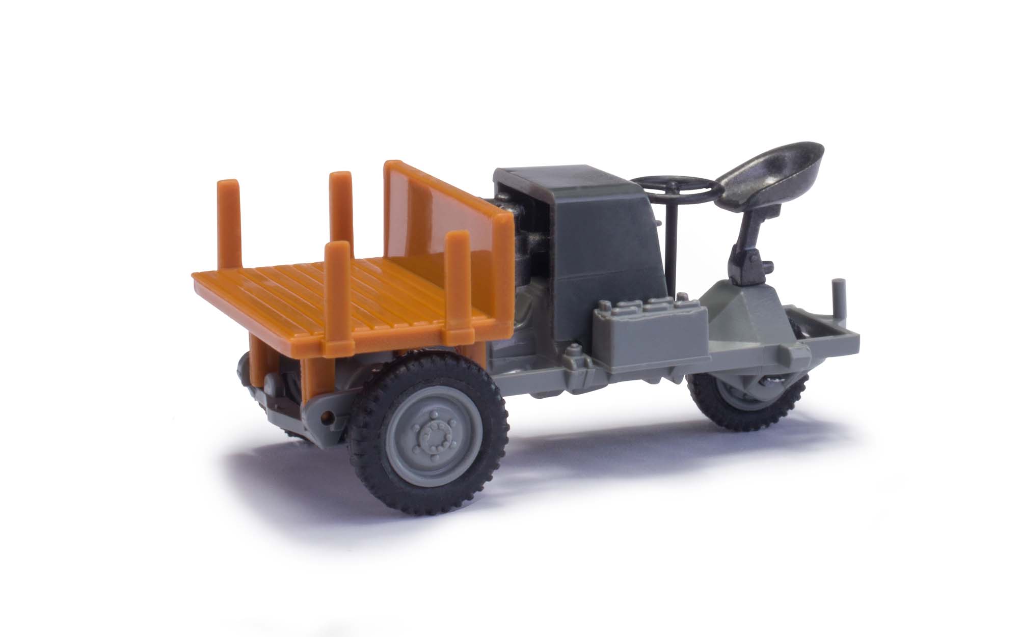 Dumper Pico 1 mit Holzpritsche, grau