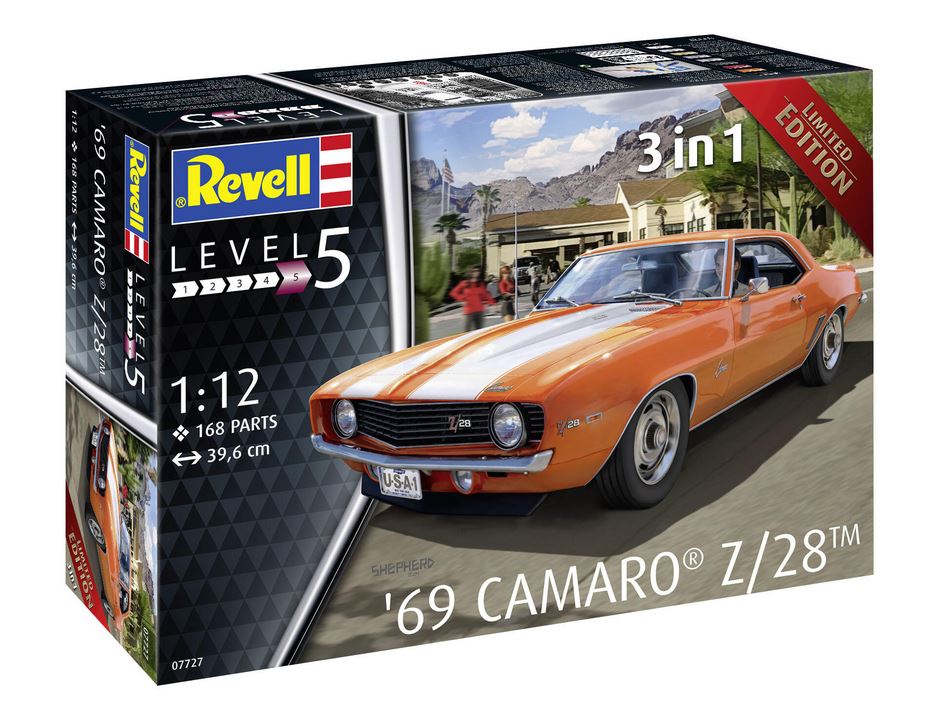 1:12-69 Chevy Camaro