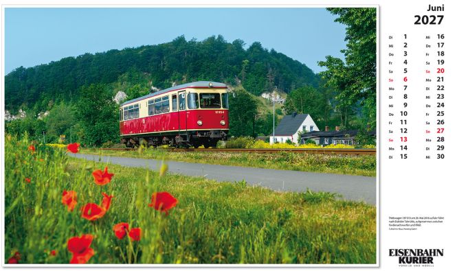 Harzer Schmalspurbahn-Kalender 2027