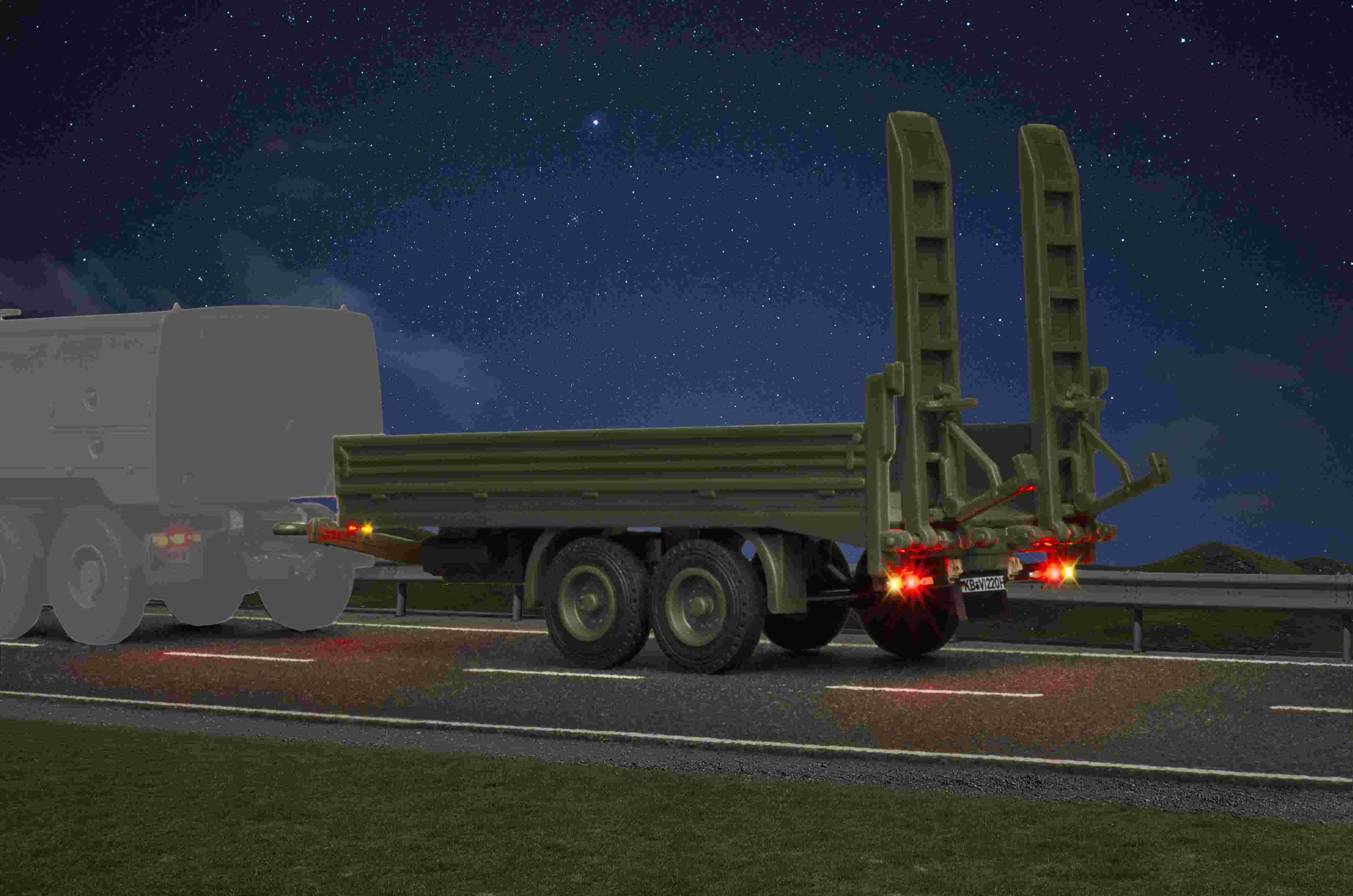 H0-Tandem Tieflader, Militär