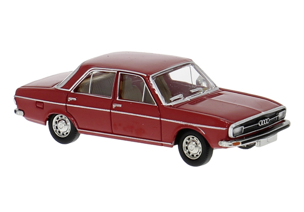 Audi 100 (C1) in rot, 1969