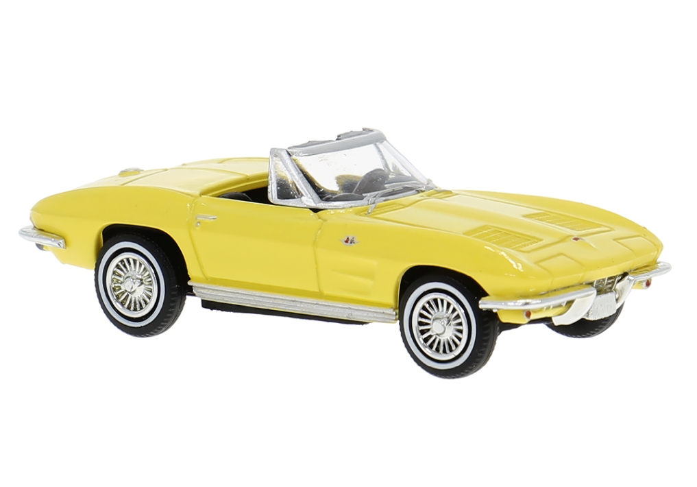 Chevrolet Corvette C2 Cabrio hellgelb