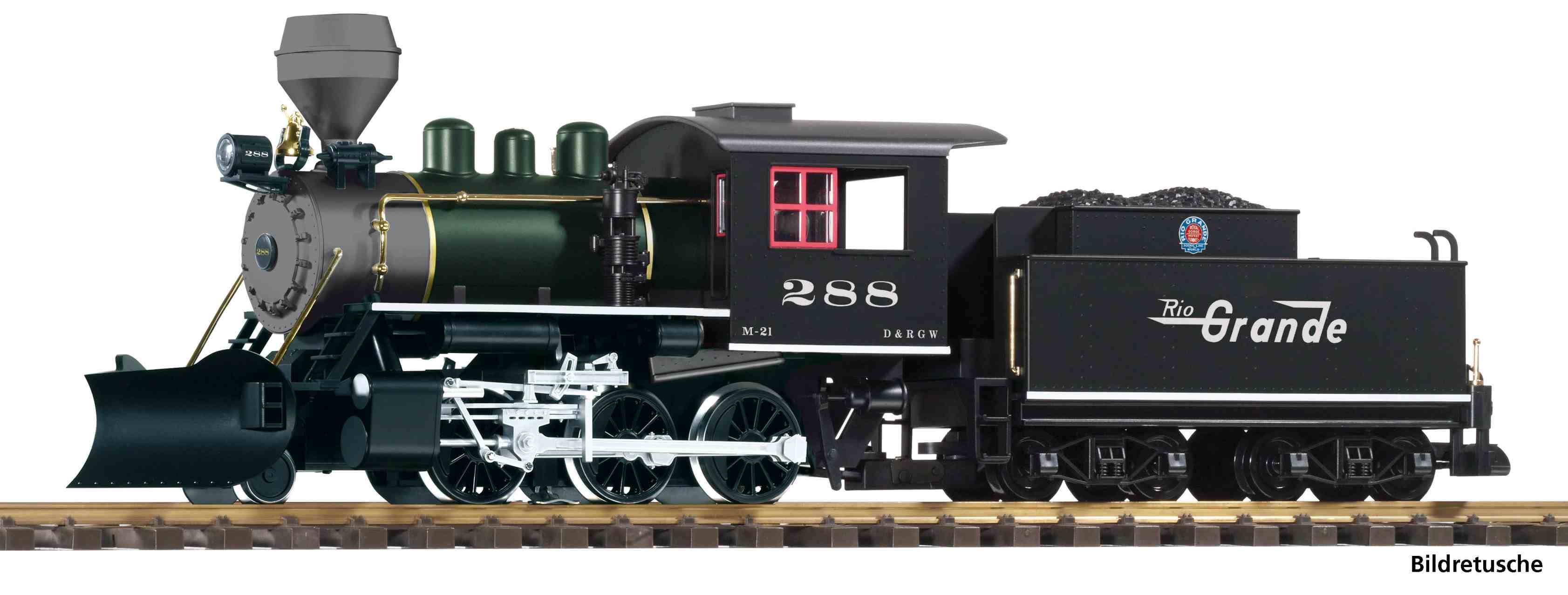 G-US Dampflok D&RGW Mogul 15 Years PAM