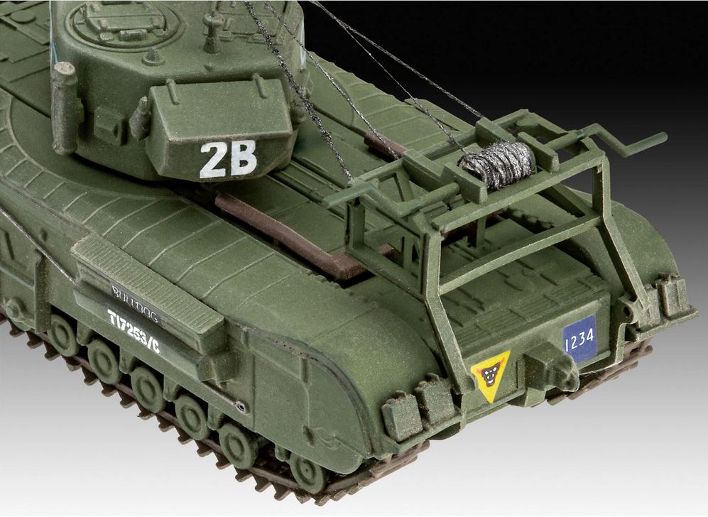 1:76-Model Set Churchill A.V.R.E.
