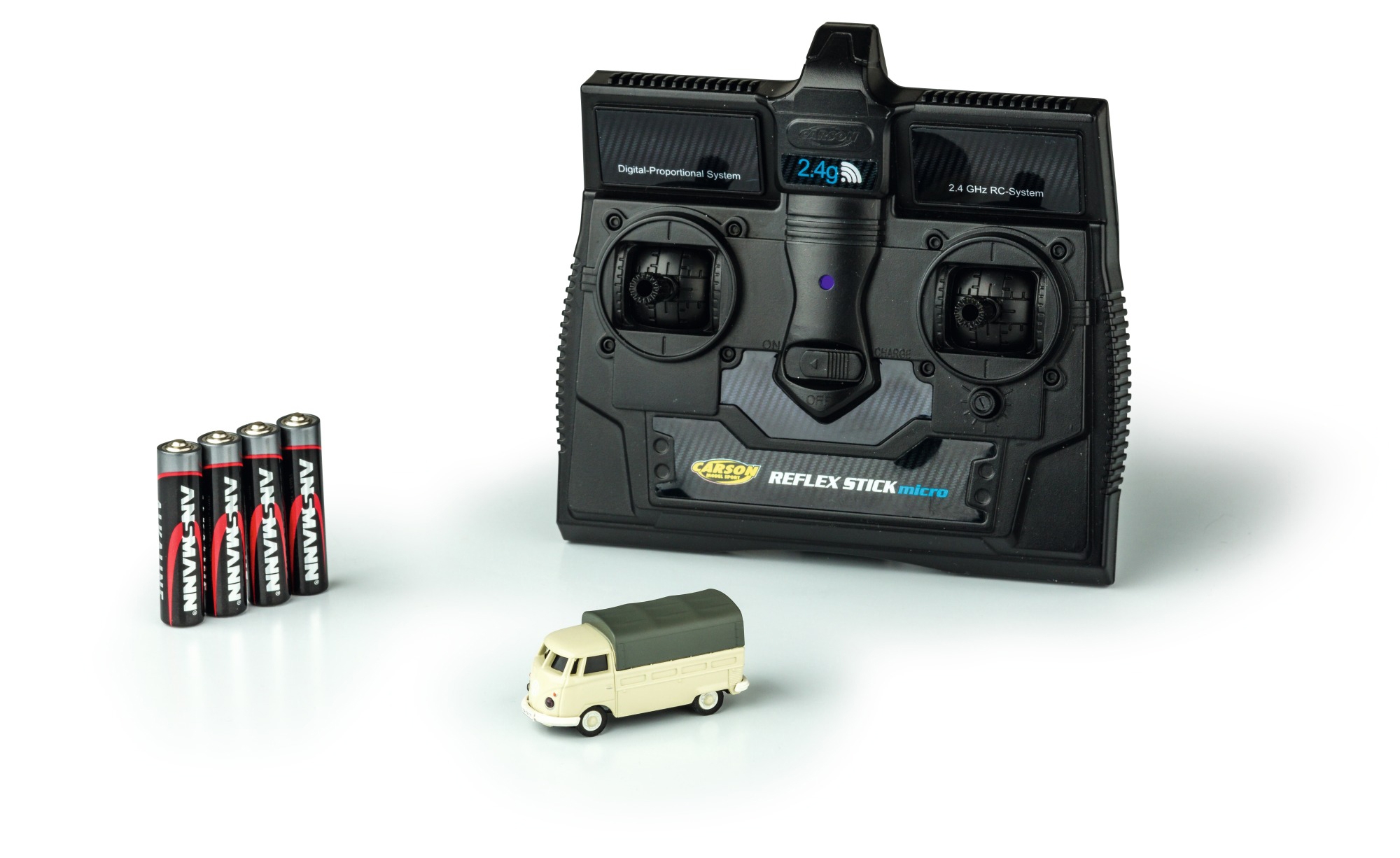 H0-VW T1 Bus mit Pritsche, 2,4Gh RC-Funk