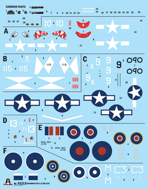1:72 Grumman Hellcat F6 F-3